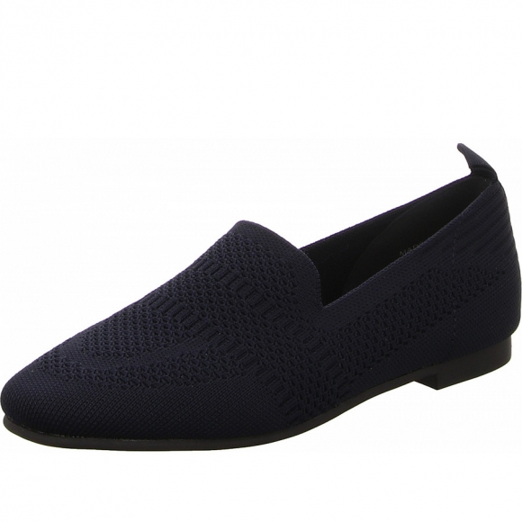 La Strada Slipper in dunkelblau
