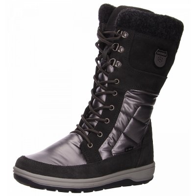 Lackner Stiefel in grau Lackner Stiefel in grau