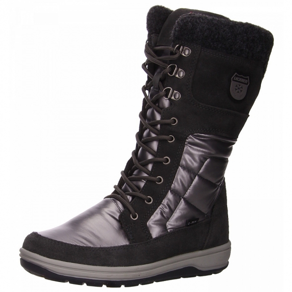 Lackner Stiefel in grau