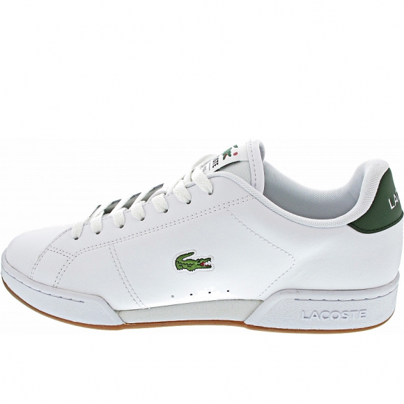 Lacoste Carnaby Cup Sneakers Sneaker in wht-dk grn
