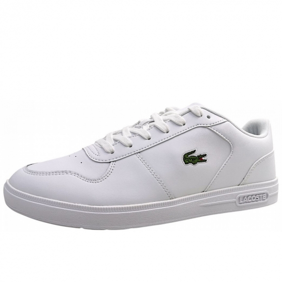Lacoste T-Base Sneaker in 21G White/White