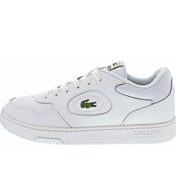 Lacoste Lineset Leather Sneaker Sneaker in wht-wht