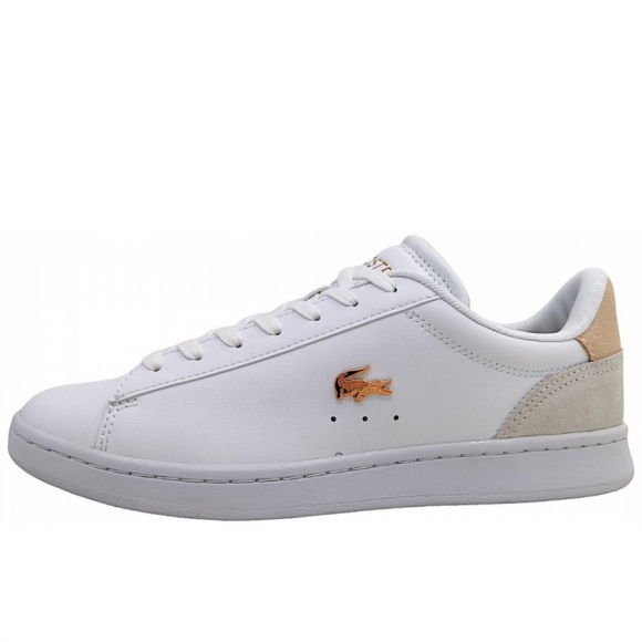 Lacoste Carnaby Set Sneakers sportlicher Schnürer in 1Y9- White/LT Pink