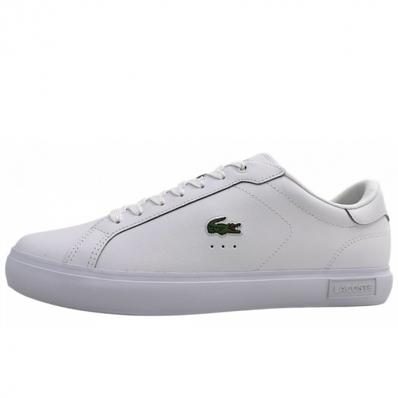 Lacoste POWRCOURT Sneaker in WHT/WHT 21G