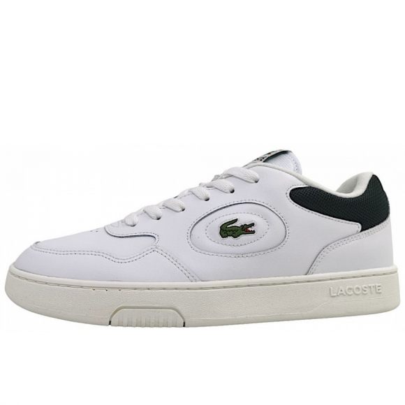 Lacoste Lineset Sneakers Schnürer in 1R5 White/ Dark Green