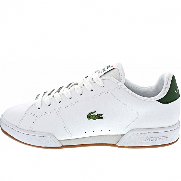 Lacoste Carnaby Cup Sneakers Sneaker in wht-dk grn