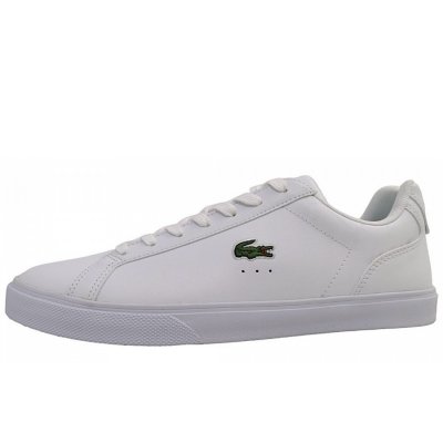 Lacoste Lerond Pro Tonal Sneaker Schnürer in 21G White Lacoste Lerond Pro Tonal Sneaker Schnürer in 21G White