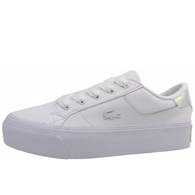 Lacoste Ziane Platform Sneaker Schnürer in 1Y9 White/Pink Lacoste Ziane Platform Sneaker Schnürer in 1Y9 White/Pink