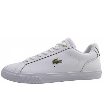 Lacoste Lerond Pro Sneakers sportlicher Schnürer in 216- White/Gold Lacoste Lerond Pro Sneakers sportlicher Schnürer in 216- White/Gold