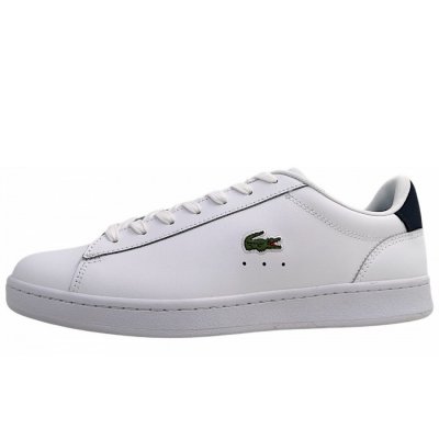 Lacoste Carnaby Set sportlicher Schnürer in White/Navy 042