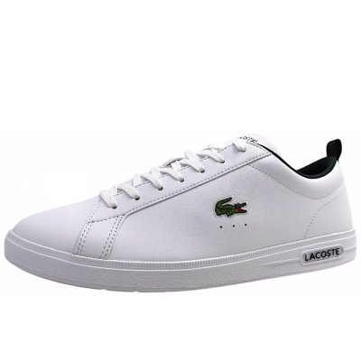 Lacoste Court Base Schnürer in 1R5 White/Dark Green Lacoste Court Base Schnürer in 1R5 White/Dark Green