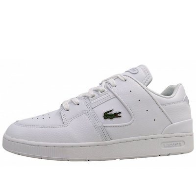 Lacoste Court Cage Sneakers Schnürer in 21G- White Lacoste Court Cage Sneakers Schnürer in 21G- White