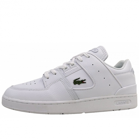 Lacoste Court Cage Sneakers Schnürer in 21G- White