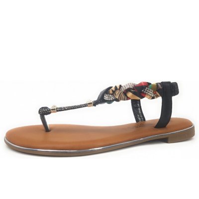 Laufsteg München Sandalette in Black