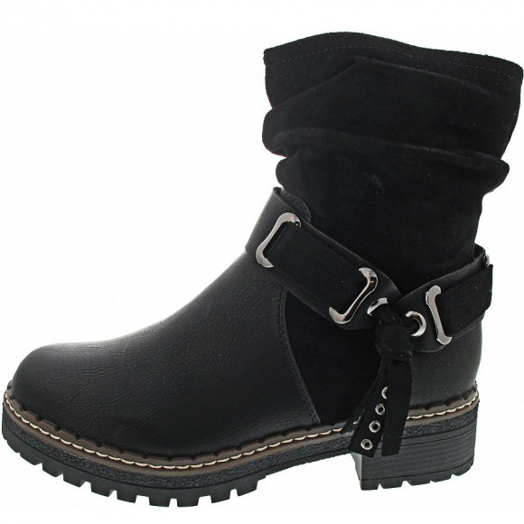 Laufsteg München Stiefelette in black Laufsteg München Stiefelette in black