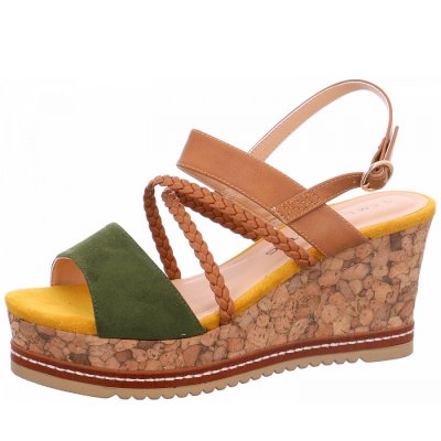 Laufsteg München Sandalette in Mehrfarbig
