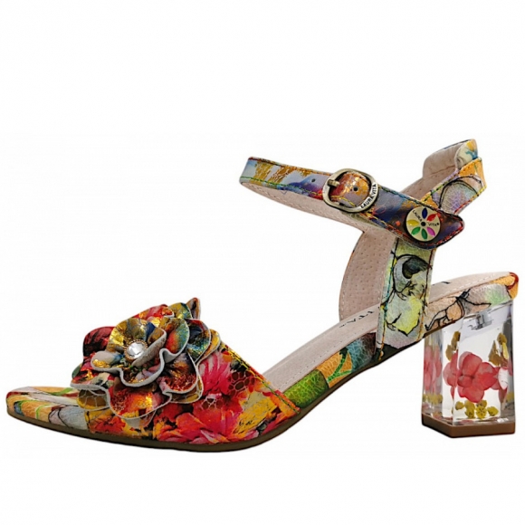 Laura Vita Lucieo 25 Sandalette in rouge