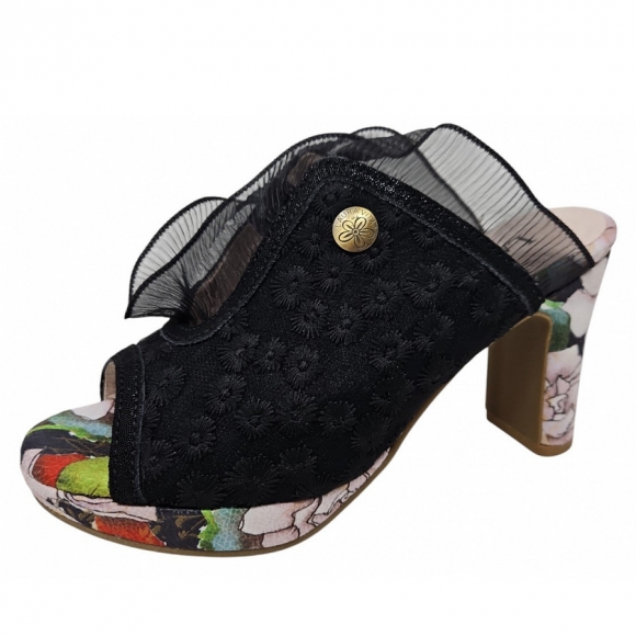 Laura Vita Laura Vita Pantolette in schwarz