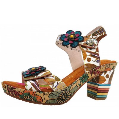 Laura Vita Nellao 36 Sandalette in camel