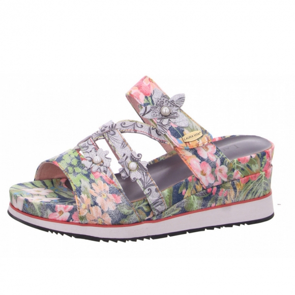 Laura Vita Hecio Pantolette in 17 gris