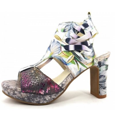 Laura Vita Sandalette in gius grau