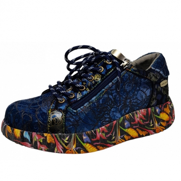 Laura Vita Sneaker in marine 19 (blau-bunt)