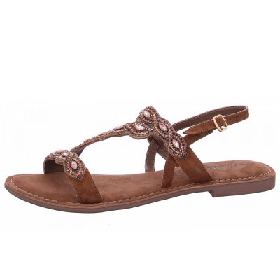 Lazamani Sandale in tan Lazamani Sandale in tan