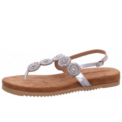Lazamani Sandale in silver Lazamani Sandale in silver
