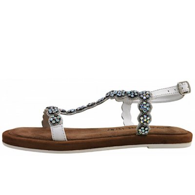 Lazamani Sandalette in white Lazamani Sandalette in white