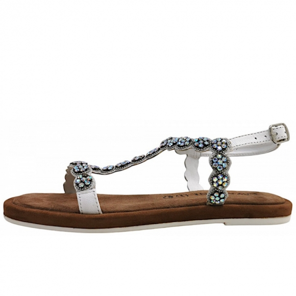 Lazamani Sandalette in white