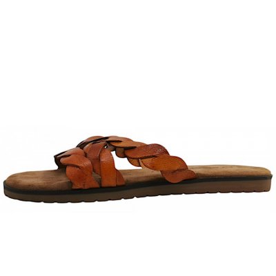 Lazamani Pantolette in tan