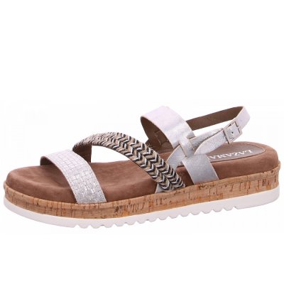 Lazamani Sandalette in silver Lazamani Sandalette in silver