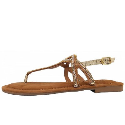 Lazamani Pantolette in gold