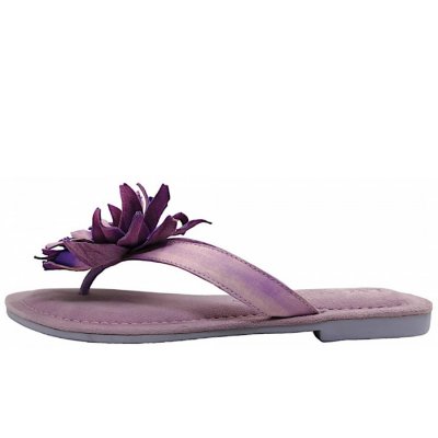 Lazamani Pantolette in Lilac