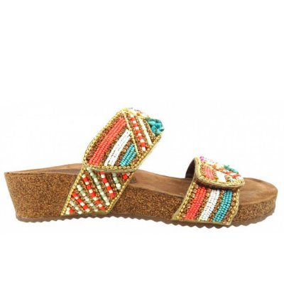 Lazamani multi Pantolette in multi