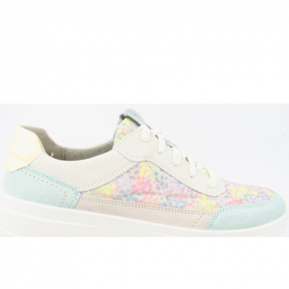 Legero SPRINTER Mutli grün G sportlicher Schnürer in 9 MULTICOLOUR GRÜN (SONST