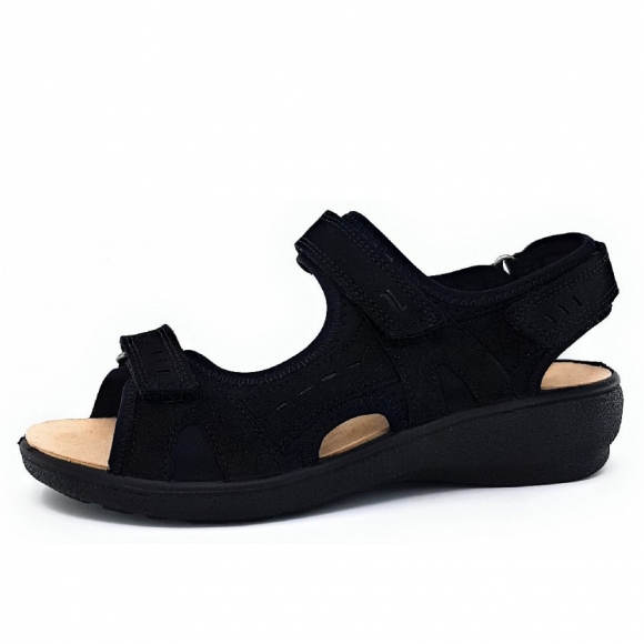 Legero Gorla Sandale in schwarz