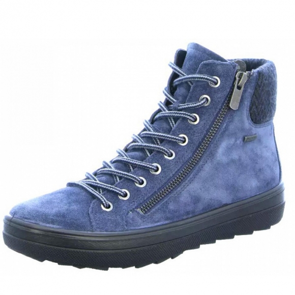 Legero stiefelette leder \ mira Stiefelette in blau mittel