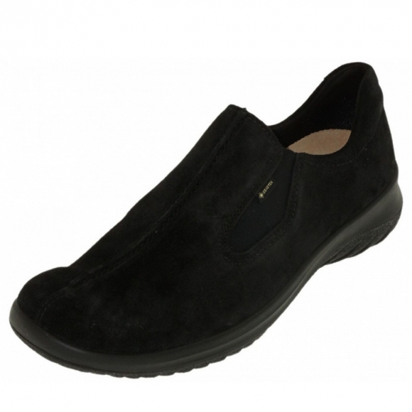 Legero Halbschuh Leder SOFTBOOT Slipper in 0 SCHWARZ (SCHWARZ)