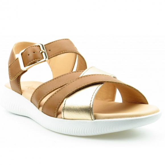 Legero Leder FANTASTIC Sandale in OCRA BRAUN