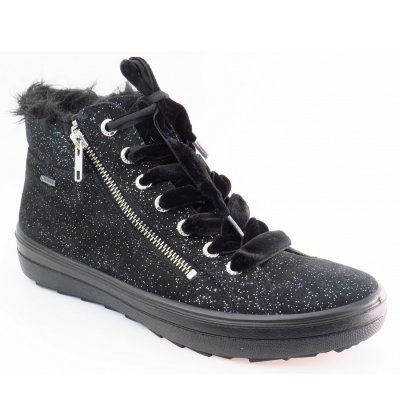 Legero Mira Velour schwarz GTX Sneaker high in SCHWARZ Legero Mira Velour schwarz GTX Sneaker high in SCHWARZ