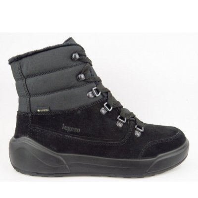 Legero COSY Velour GTX Boots in schwarz