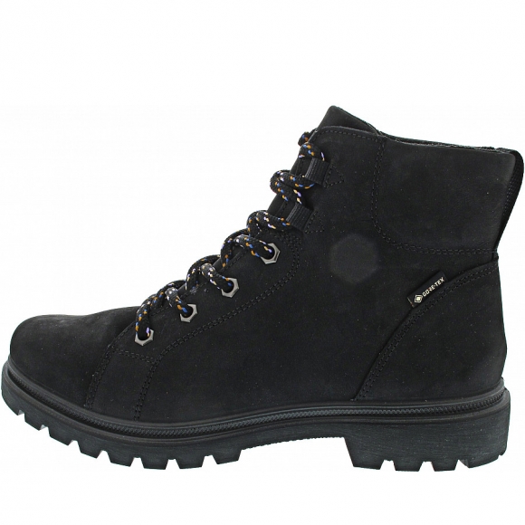 Legero Monta Schnürstiefel in schwarz