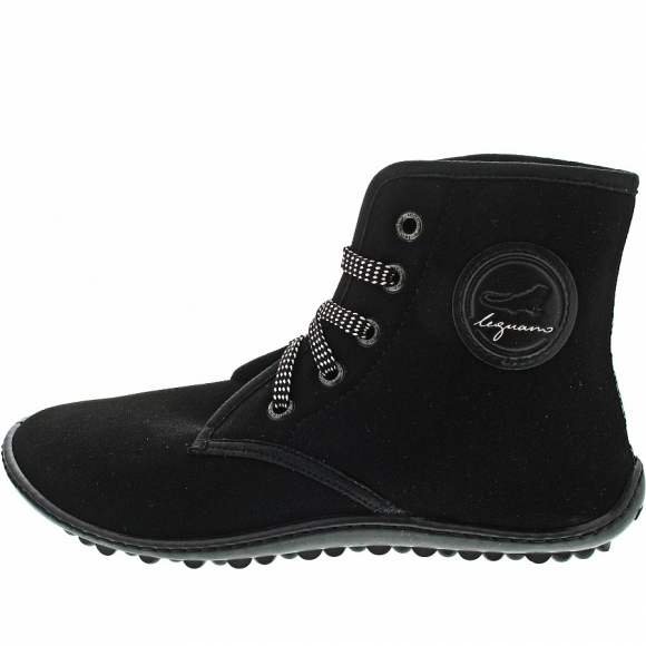 Leguano Chester Schnürstiefel in light schwarz