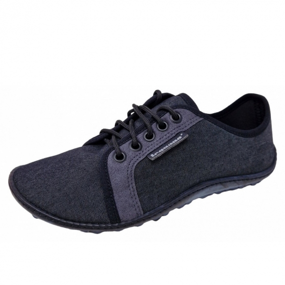 Leguano denim Schnürer in graphit