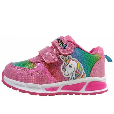 Leomil Klettschuh in fuchsia/multi Leomil Klettschuh in fuchsia/multi
