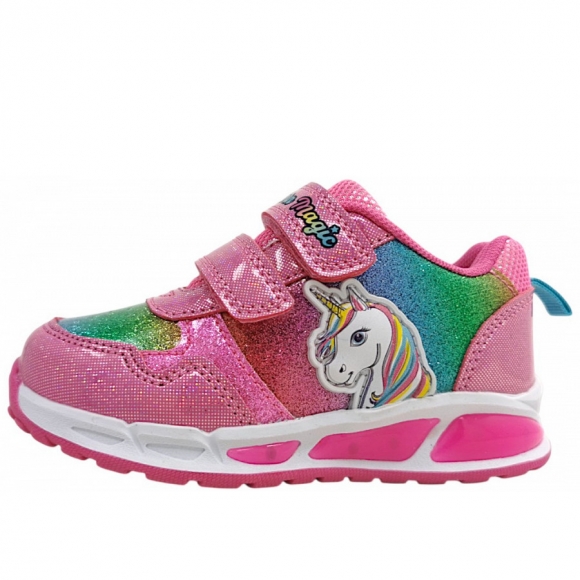 Leomil Klettschuh in fuchsia/multi