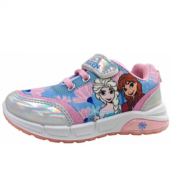 Leomil Frozen Klettschuh in 584 Blue/ Silver