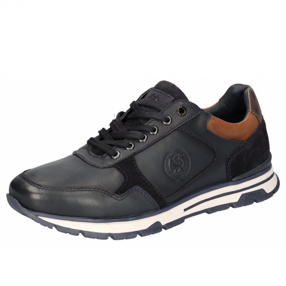 Lerros sportlicher Schnürer in Navy