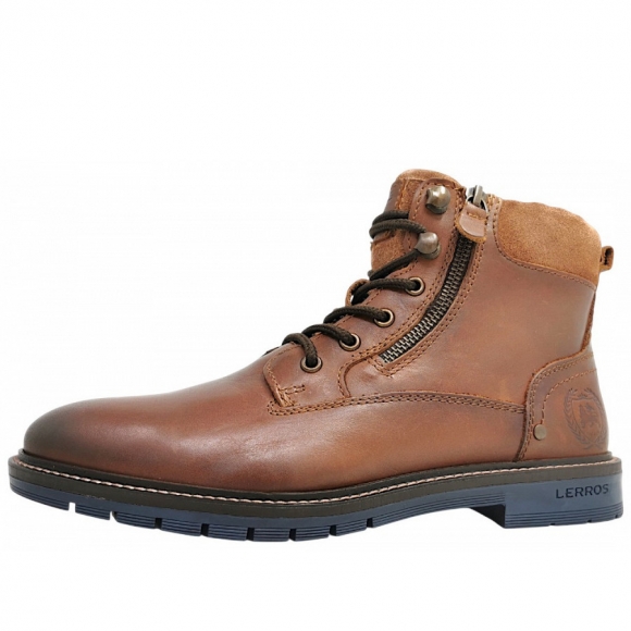 Lerros Schnürstiefel in brandy 39